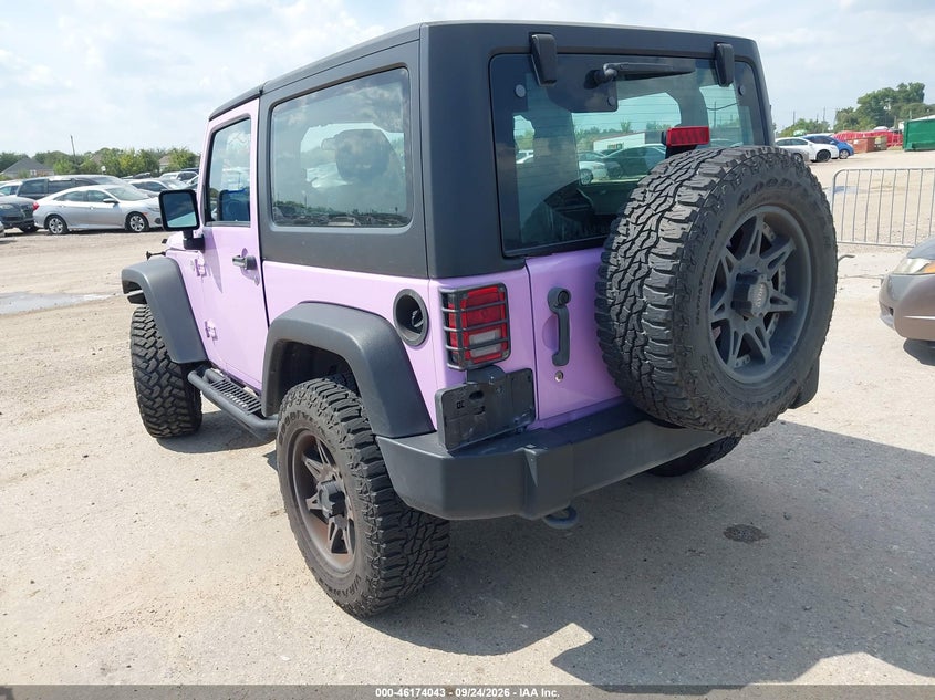 Vin: 1c4ajwag4cl130298, lot: 46673903, jeep wrangler sport 20123