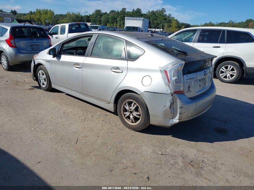 Vin: jtdkn3du5a5209831, lot: 46673906, toyota prius iii 20103