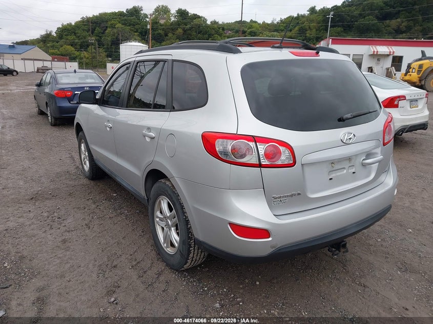 Vin: 5xyzgdab7cg157582, lot: 46673926, hyundai santa fe gls 20123