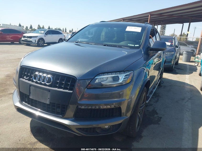 2014 Audi Q7, Звичайний знос, IAAI, VIN WA1DGAFEXED000989 — фото 2