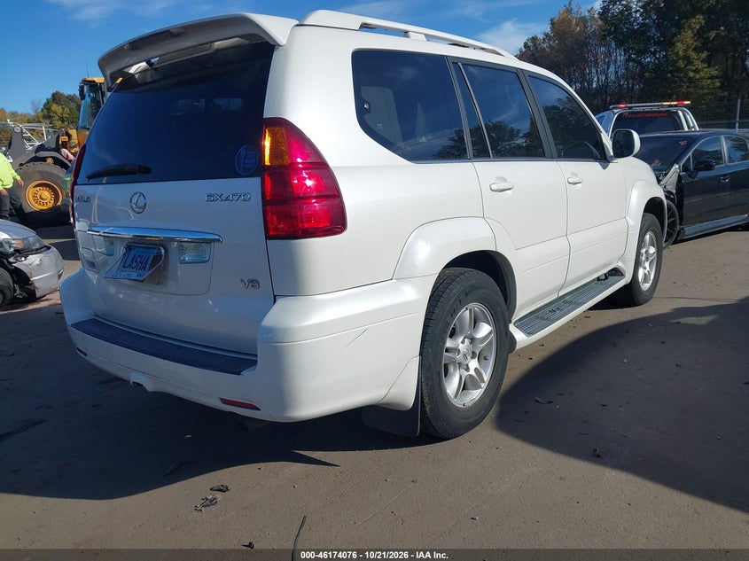 LEXUS GX 470 2004 VIN JTJBT20X540033118