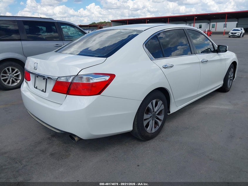 Vin: 1hgcr2f37fa090249, lot: 46673938, honda accord lx 20154