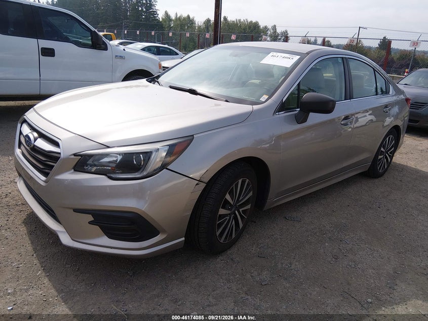 Vin: 4s3bnab63k3016356, lot: 46673945, subaru legacy 2.5i 20192