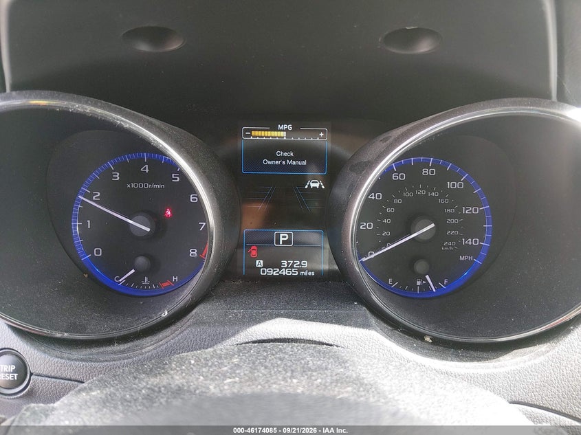 2019 SUBARU LEGACY auction photo 7