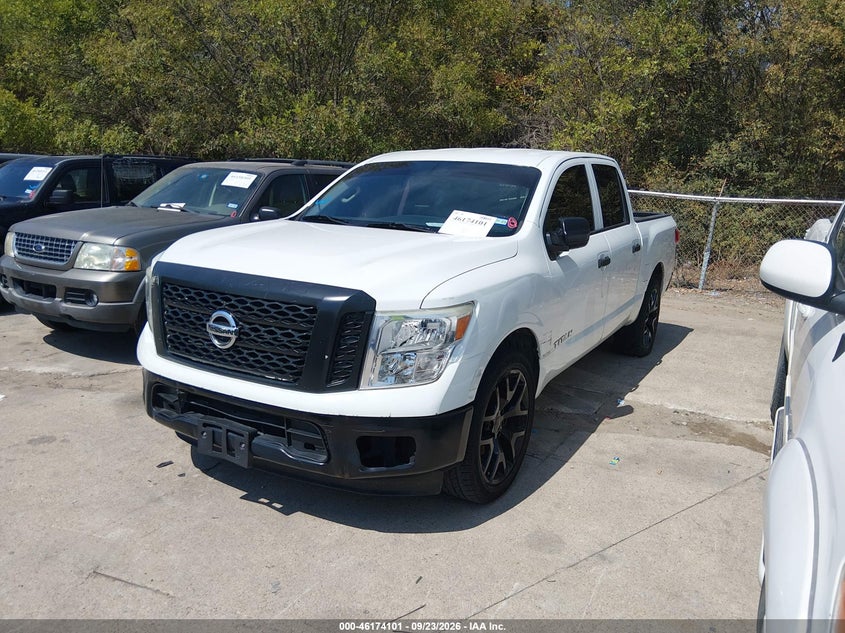 Vin: 1n6aa1ek3hn543758, lot: 46673961, nissan titan s 20172