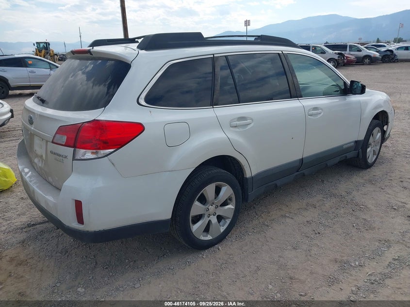 Vin: 4s4brblc9a3333700, lot: 46673965, subaru outback 2.5i limited 20104