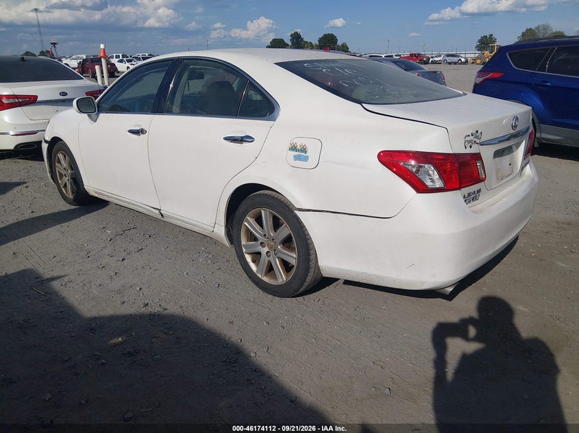 LEXUS ES 350 2009 VIN JTHBJ46G192314080