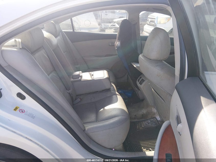 LEXUS ES 350 2009 VIN JTHBJ46G192314080