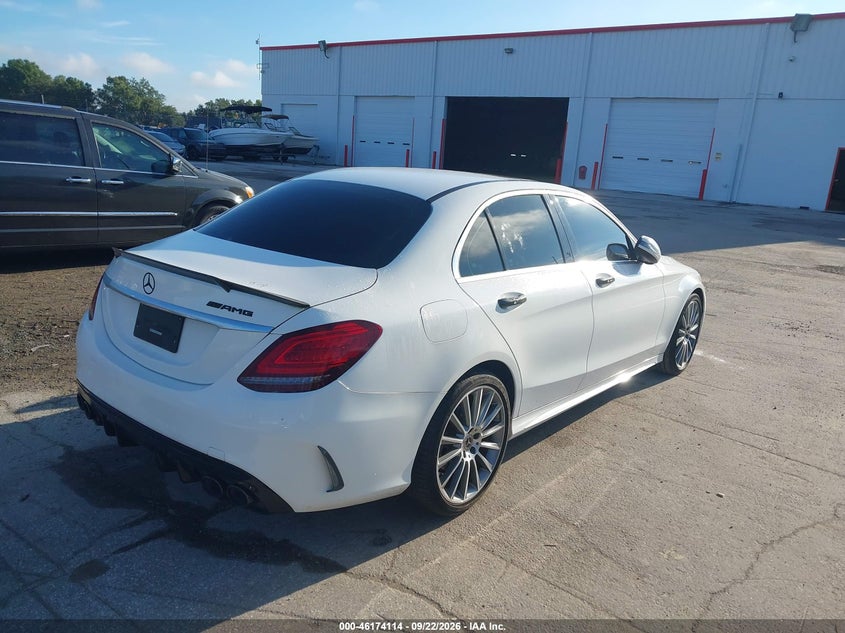 Vin: 55swf8db7lu328152, lot: 46673974, mercedes-benz c 300 20204
