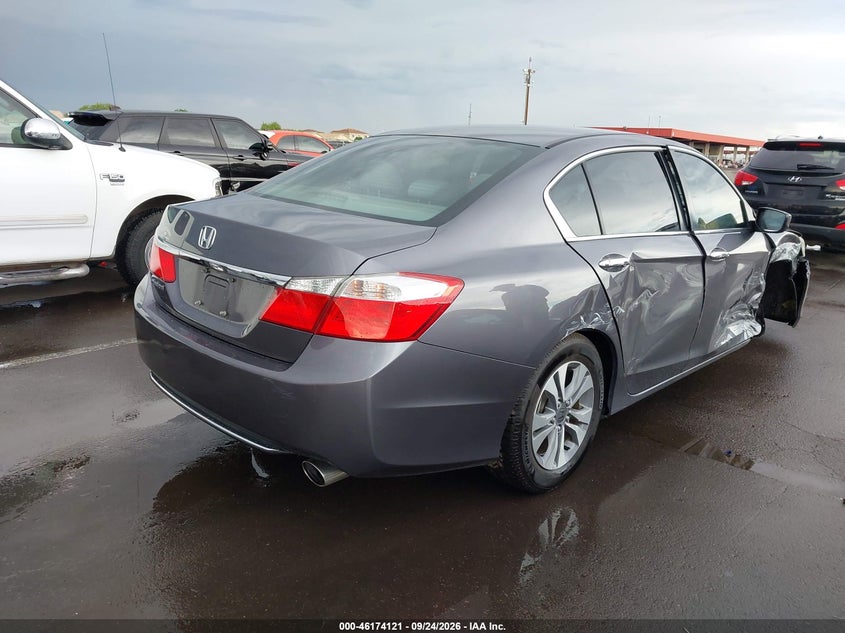 Vin: 1hgcr2f37ea103211, lot: 46673981, honda accord lx 20144