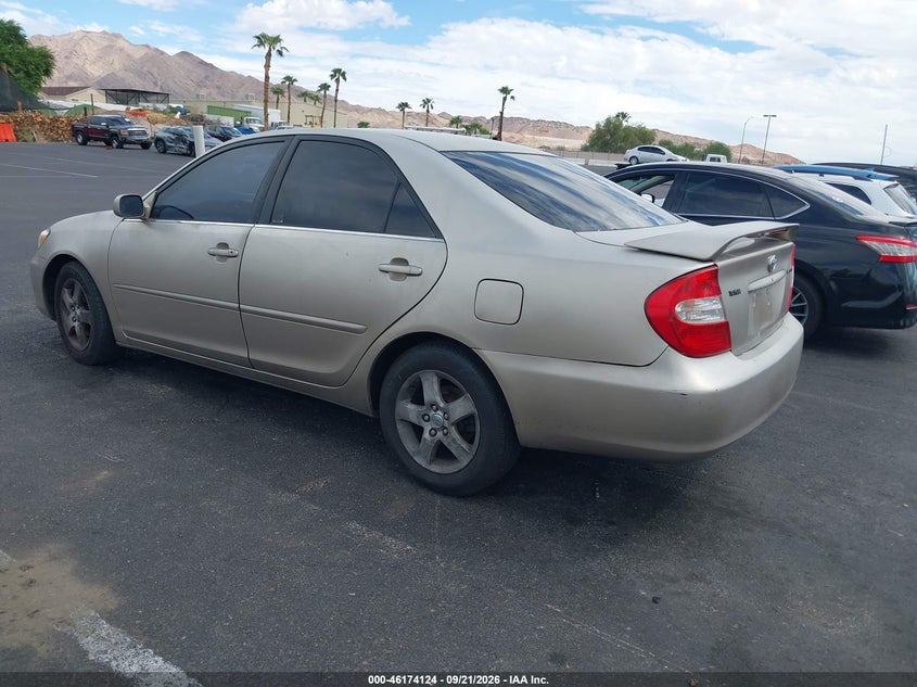 TOYOTA CAMRY 2003 VIN JTDBE32K530146215