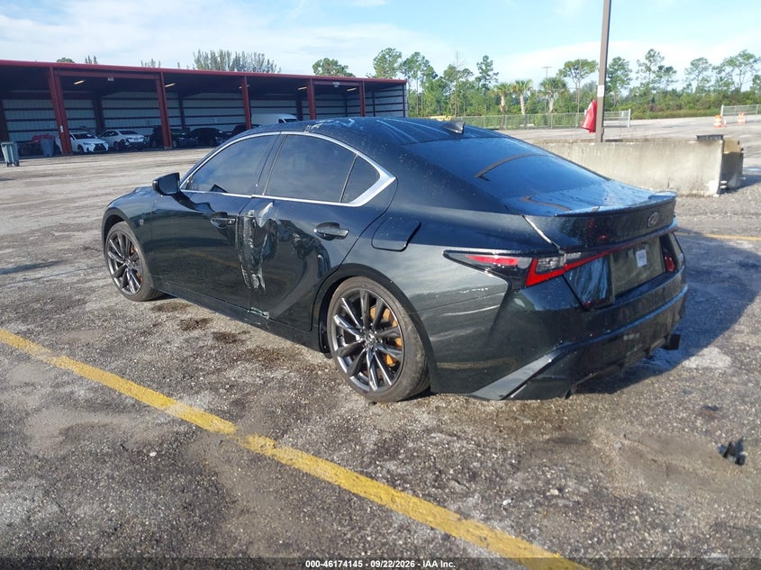 Vin: jthbz1b28s5092742, lot: 46674005, lexus is 350 f sport design 20253