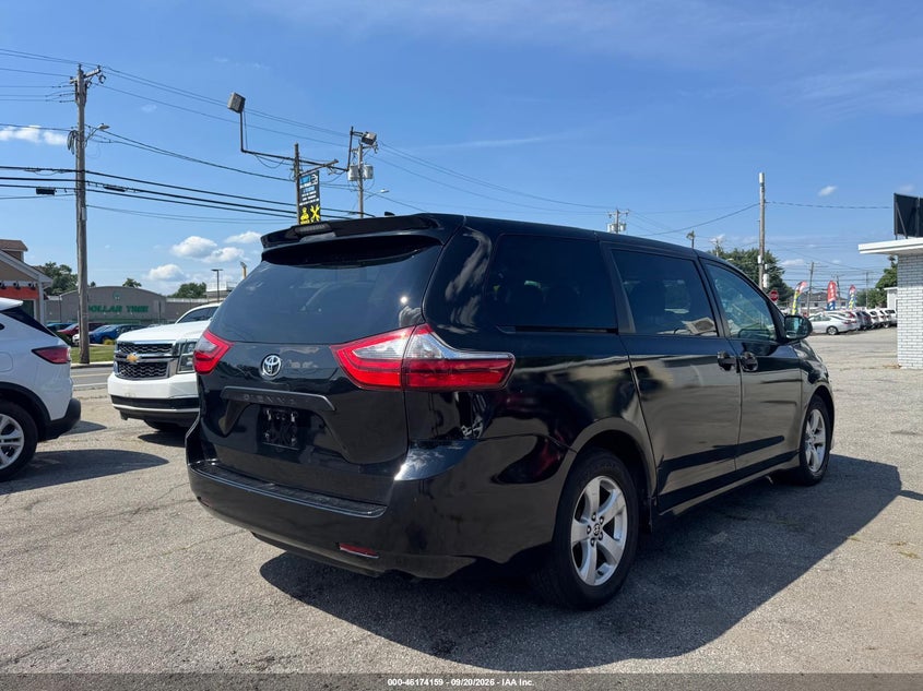 TOYOTA SIENNA 2020 VIN 5TDZZ3DCXLS083327