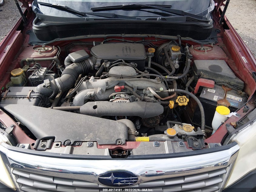 SUBARU FORESTER 2010 VIN JF2SH6AC7AG718054