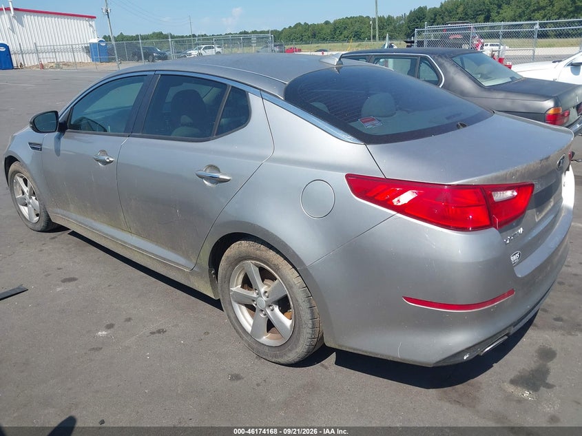 Vin: 5xxgm4a79eg291271, lot: 46674028, kia optima lx 20143