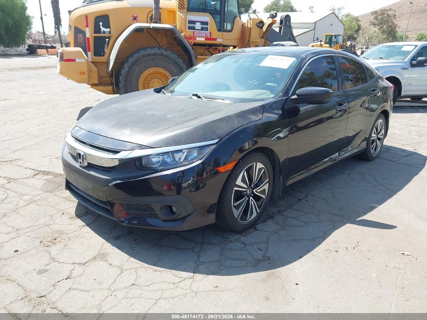 Vin: 2hgfc1f3xgh639387, lot: 46674032, honda civic ex-t 20162