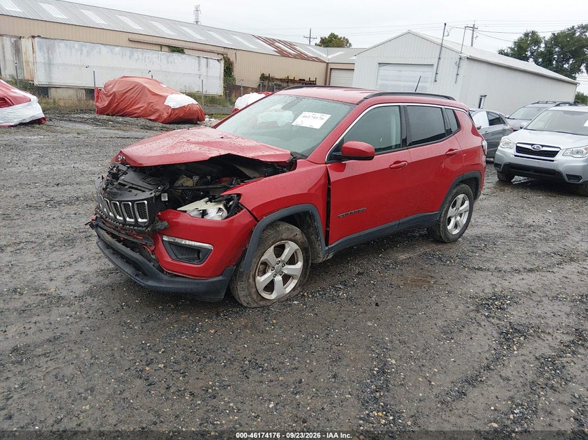 Vin: 3c4njdbb0kt599884, lot: 46674036, jeep compass latitude 4x4 20192