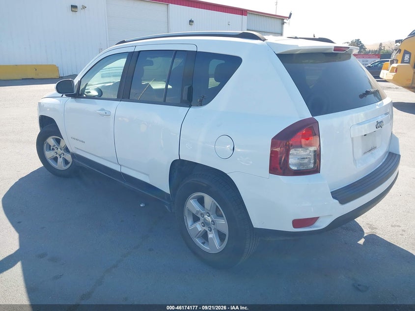 Vin: 1c4njcea1hd117287, lot: 46674037, jeep compass latitude fwd 20173