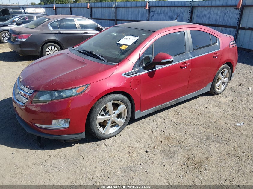 Vin: 1g1rd6e49cu102722, lot: 46674039, chevrolet volt 20122