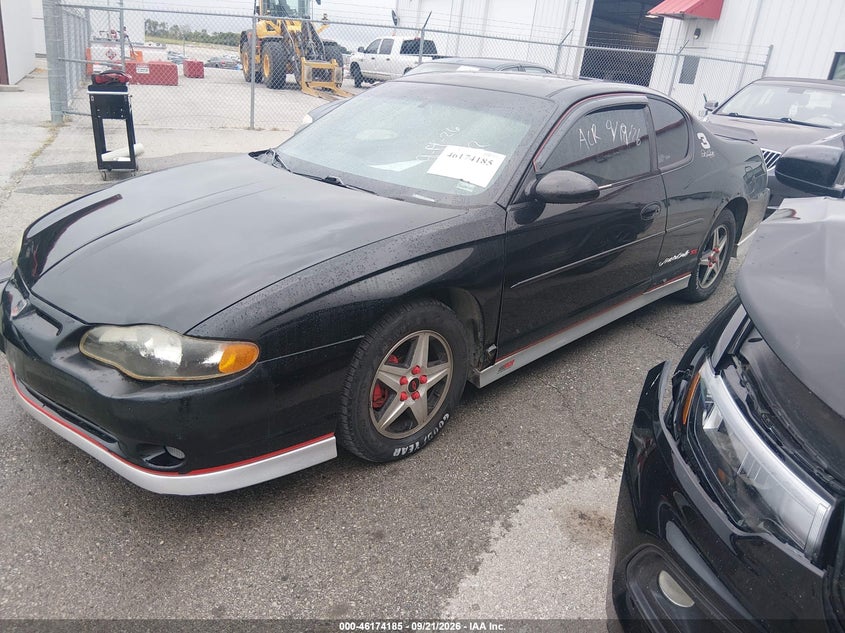 2002 Chevrolet Monte Carlo Ss, Обычный износ, IAAI, VIN 2G1WX15K929239618 — фото 2