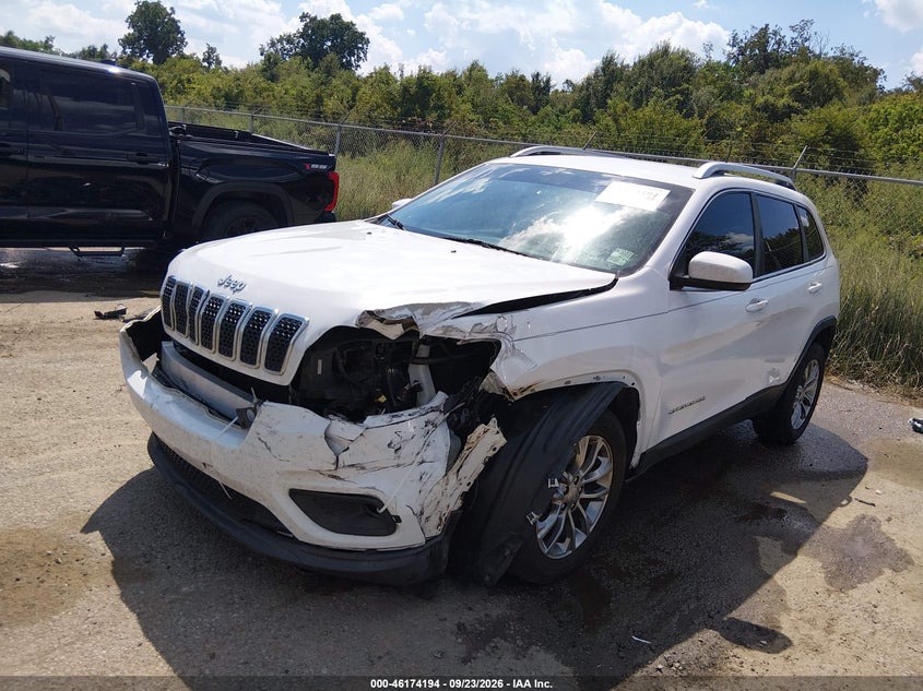 Vin: 1c4pjllb0kd132570, lot: 46674054, jeep cherokee latitude plus fwd 20192