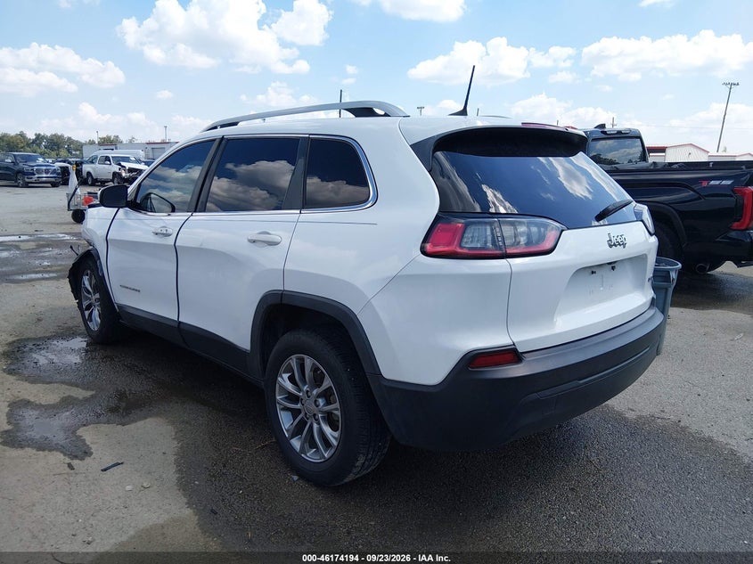 Vin: 1c4pjllb0kd132570, lot: 46674054, jeep cherokee latitude plus fwd 20193