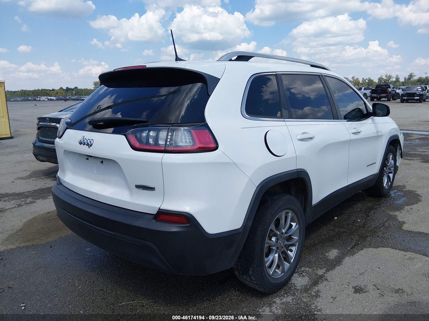 Vin: 1c4pjllb0kd132570, lot: 46674054, jeep cherokee latitude plus fwd 20194