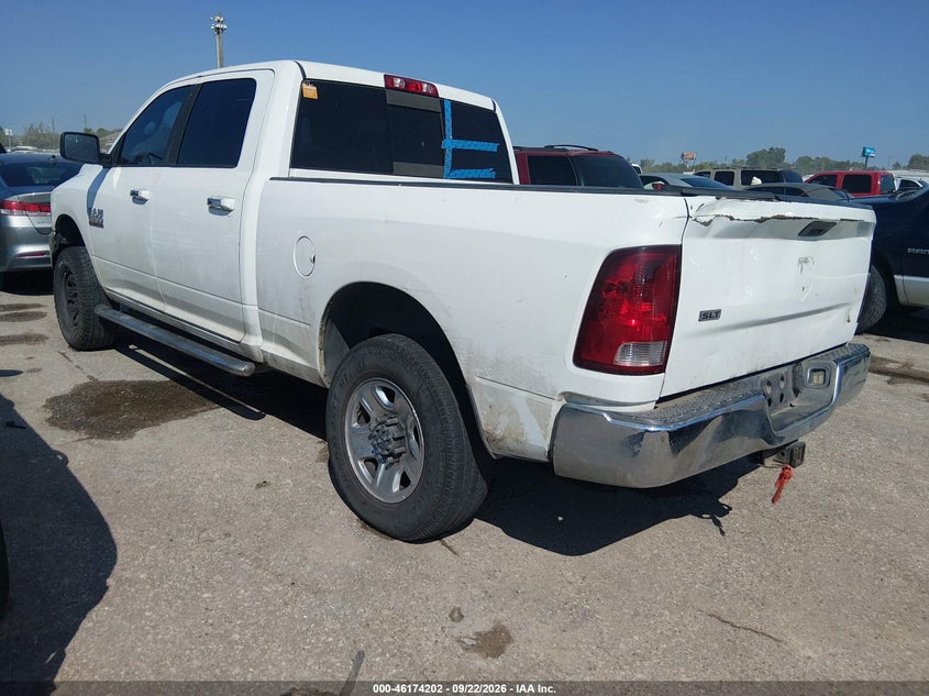 Vin: 3c6tr4dt2dg537346, lot: 46674062, ram 2500 slt 20133