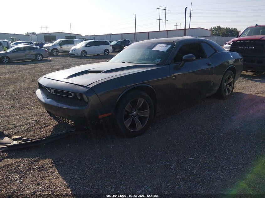 Vin: 2c3cdzag8gh100763, lot: 46674069, dodge challenger sxt 20162