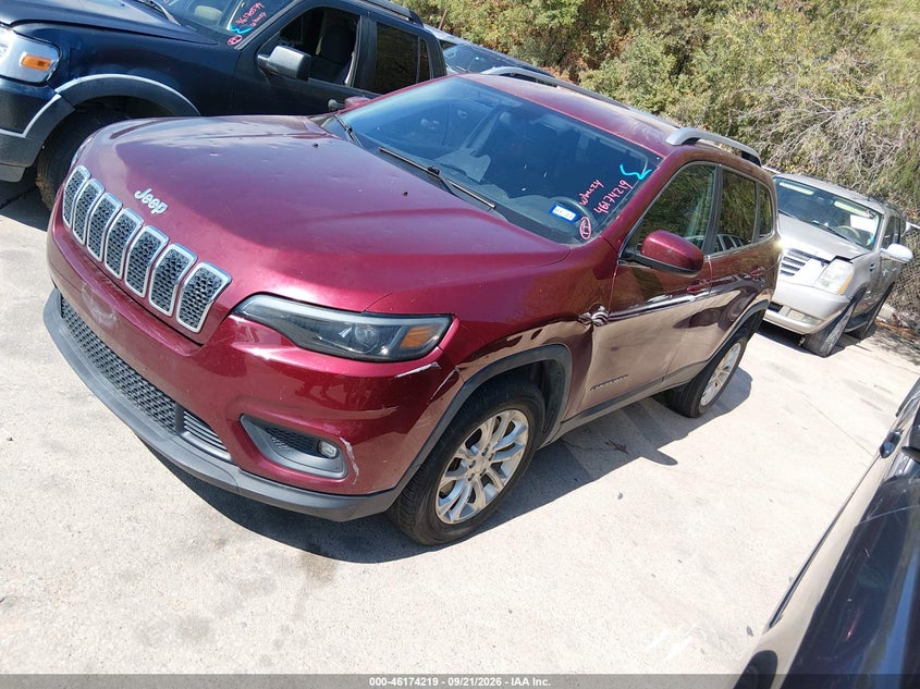 Vin: 1c4pjlcb6kd420268, lot: 46674079, jeep cherokee latitude fwd 20192