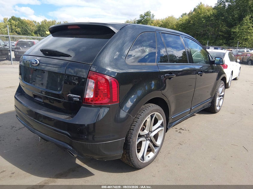 Vin: 2fmdk4ak5ebb09736, lot: 46674089, ford edge sport 20144
