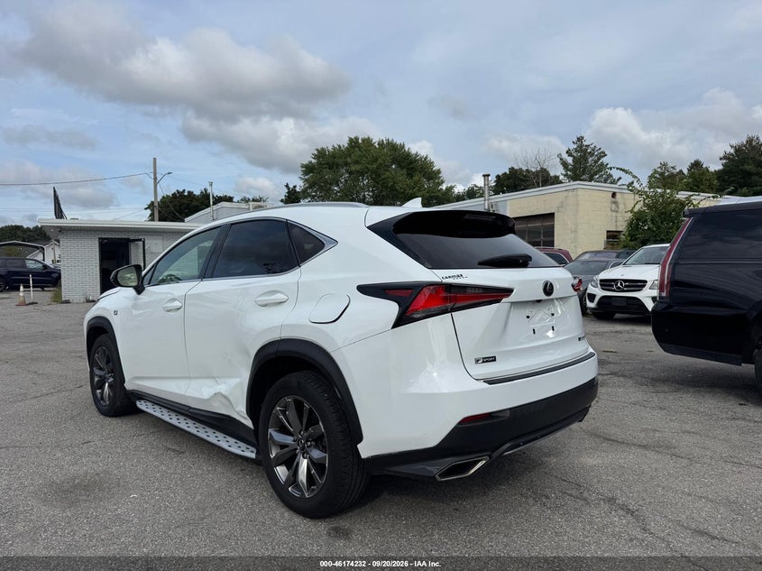 LEXUS NX 300 2020 VIN JTJJARBZ1L5009439
