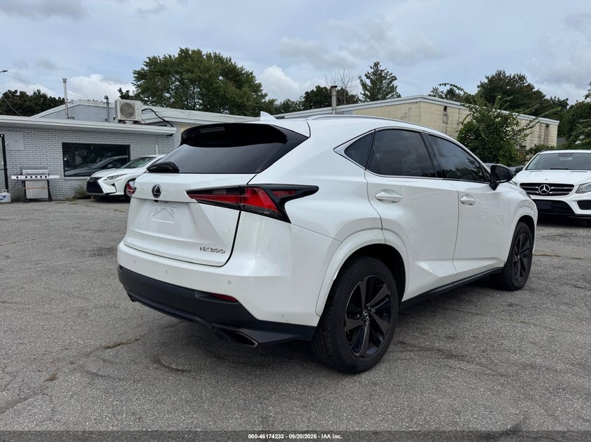 LEXUS NX 300 2020 VIN JTJGARBZ5L2167925