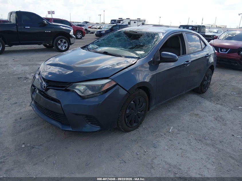 Vin: 5yfburhe6fp282113, lot: 46674105, toyota corolla le 20152