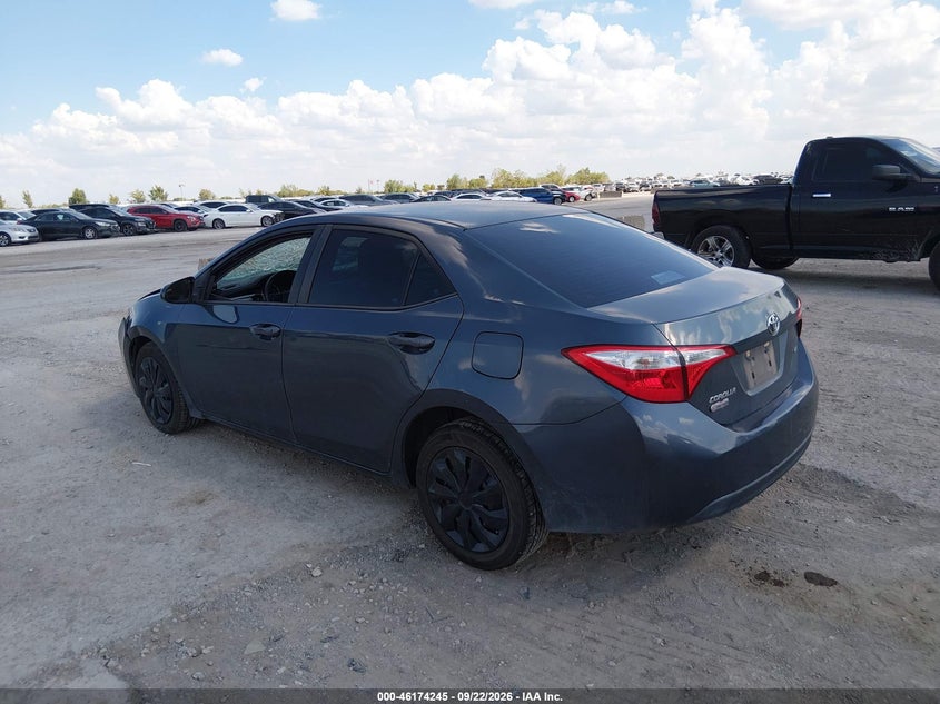 Vin: 5yfburhe6fp282113, lot: 46674105, toyota corolla le 20153