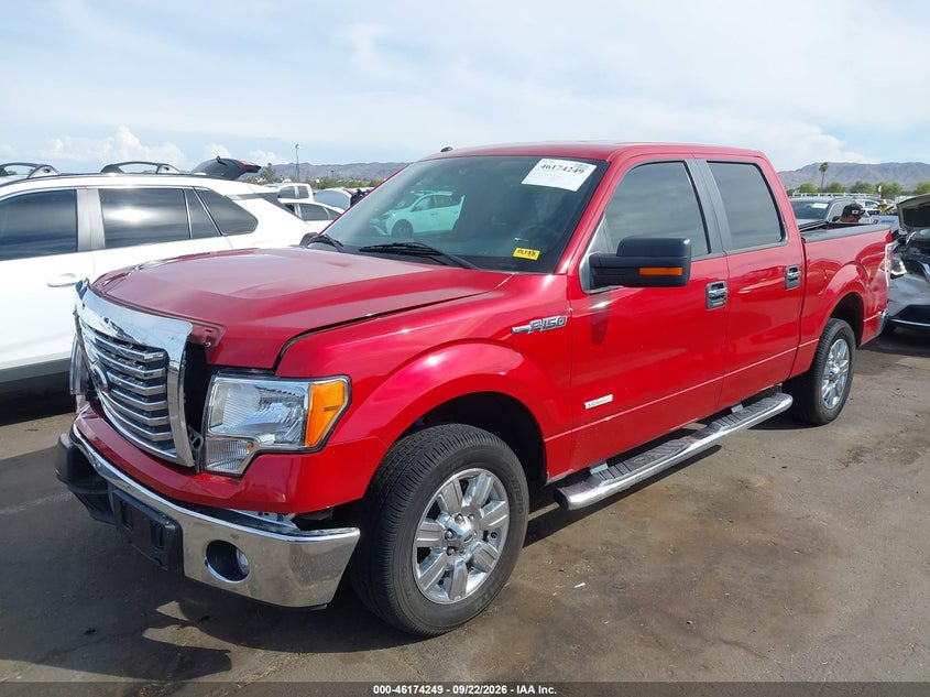 Vin: 1ftfw1ct3bke08844, lot: 46674109, ford f-150 xlt 20112
