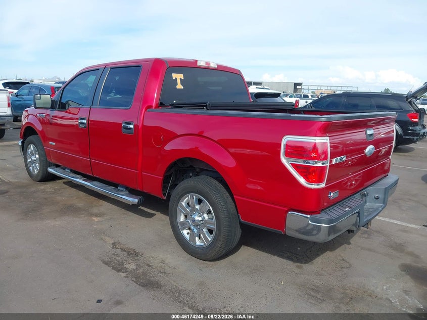 Vin: 1ftfw1ct3bke08844, lot: 46674109, ford f-150 xlt 20113