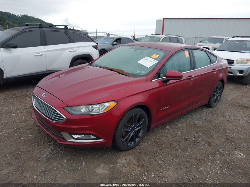 Vin: 3fa6p0lu5jr196058, lot: 46674129, ford fusion hybrid se 20182
