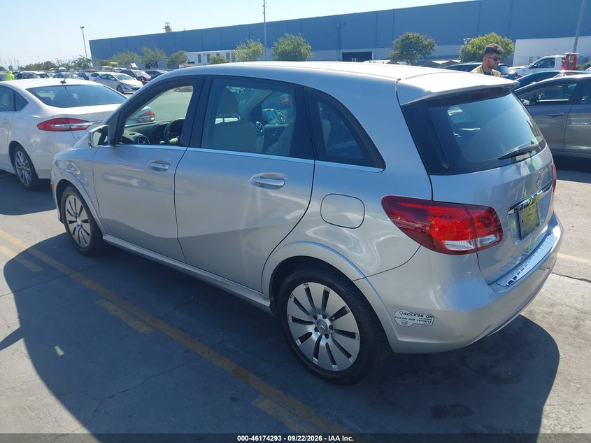 Vin: wddvp9ab9fj005521, lot: 46674153, mercedes-benz b-class electric drive 20153