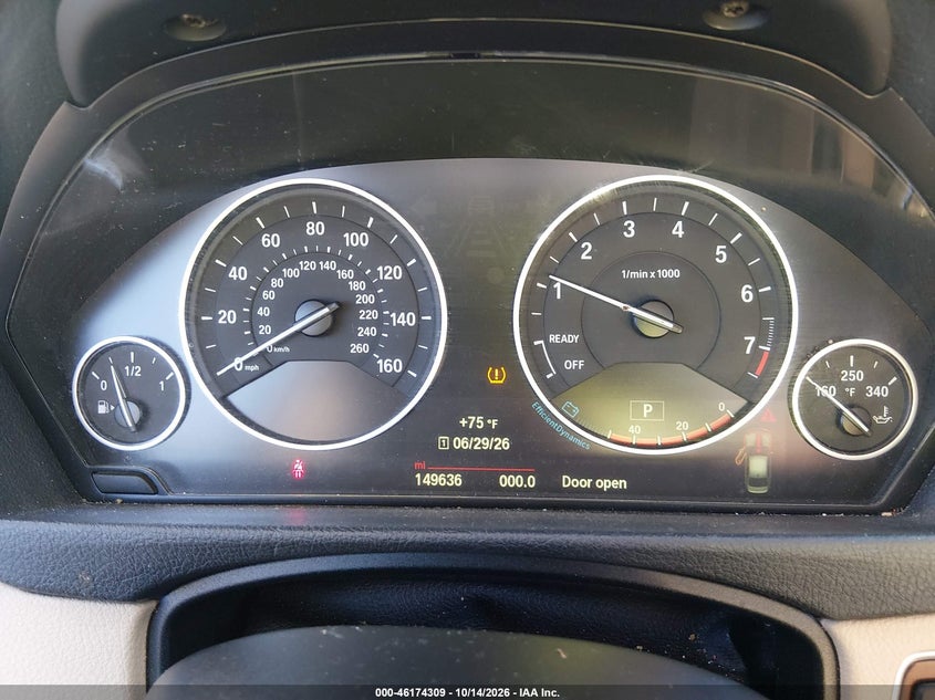 BMW 320I 2015 VIN WBA3C3C52FP664004