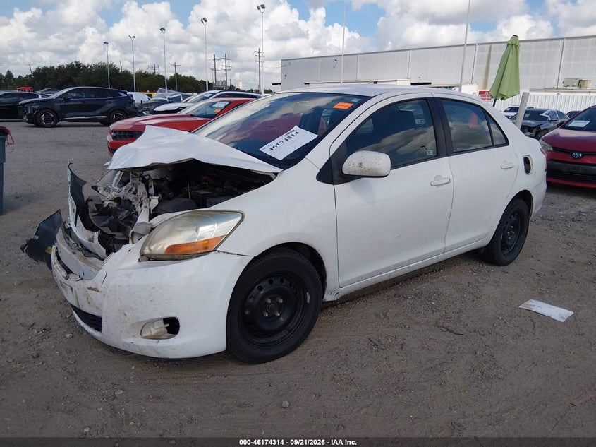 Vin: jtdbt4k33b4082705, lot: 46674174, toyota yaris 20112