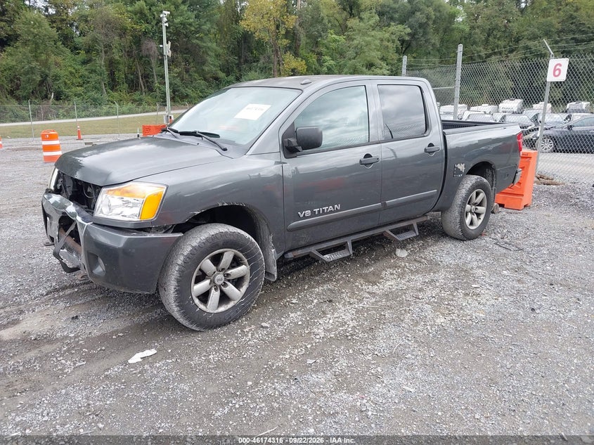 Vin: 1n6ba0ec8an303604, lot: 46674176, nissan titan se 20102