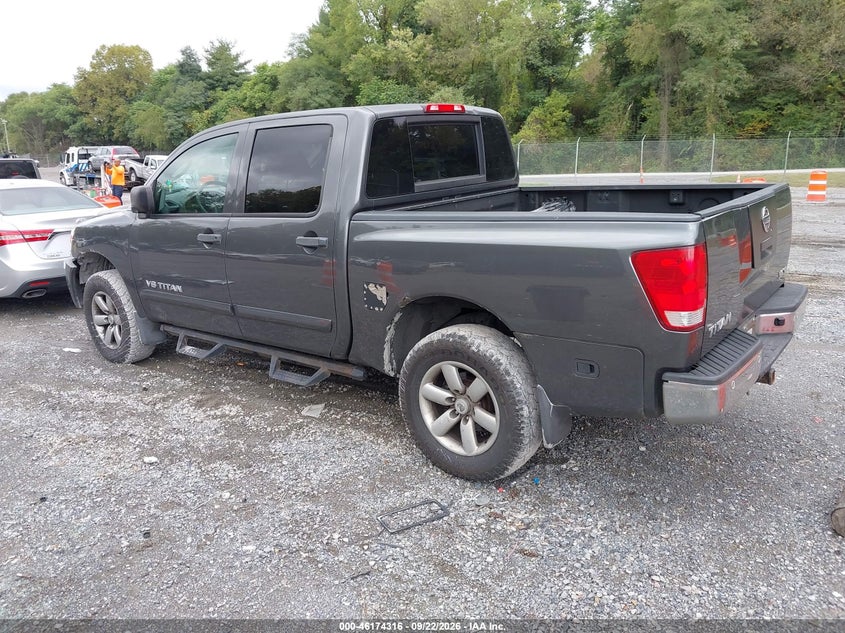 Vin: 1n6ba0ec8an303604, lot: 46674176, nissan titan se 20103