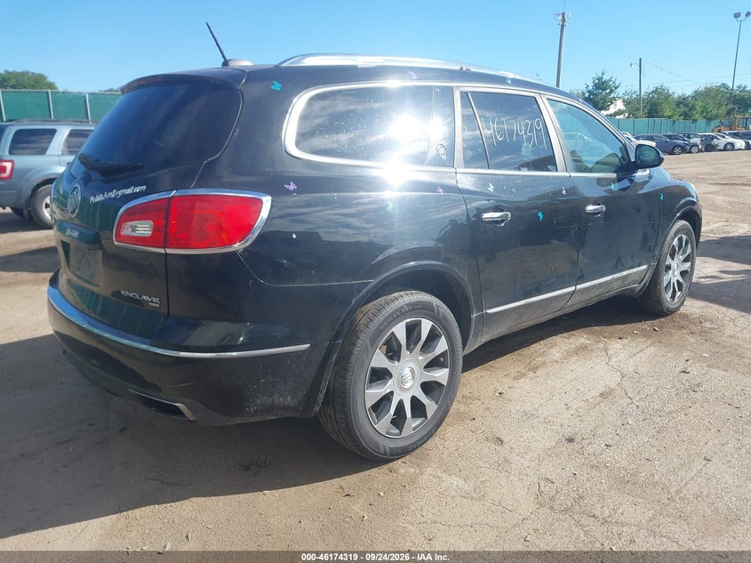 Vin: 5gakvbkd6hj210843, lot: 46674179, buick enclave leather 20174