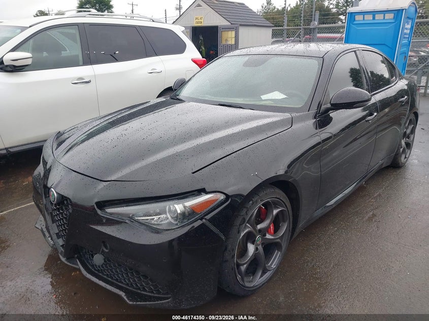 Vin: zarfaecn5j7569890, lot: 46674210, alfa romeo giulia ti sport rwd 20182