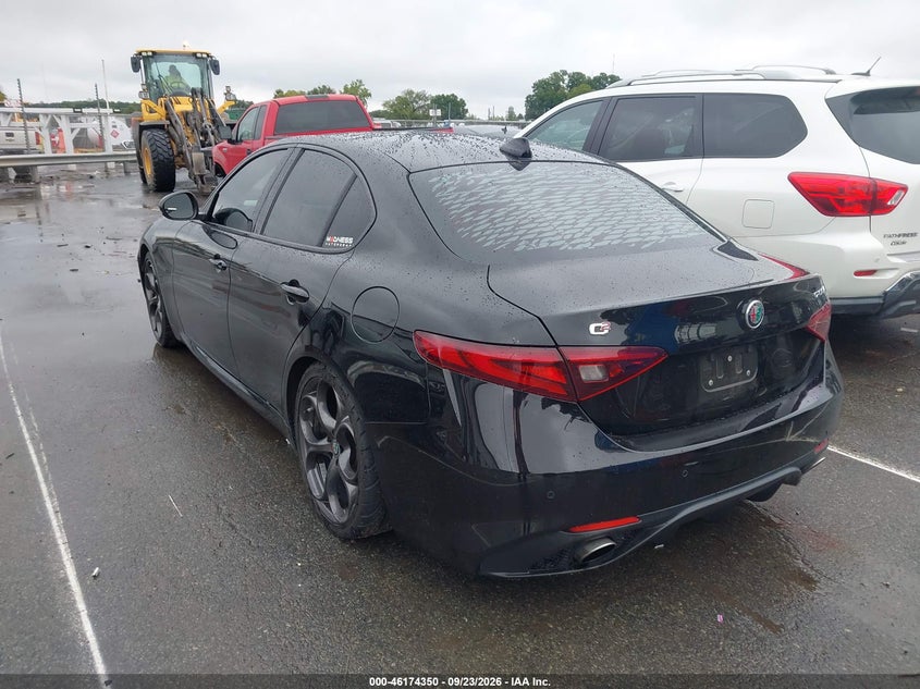 Vin: zarfaecn5j7569890, lot: 46674210, alfa romeo giulia ti sport rwd 20183
