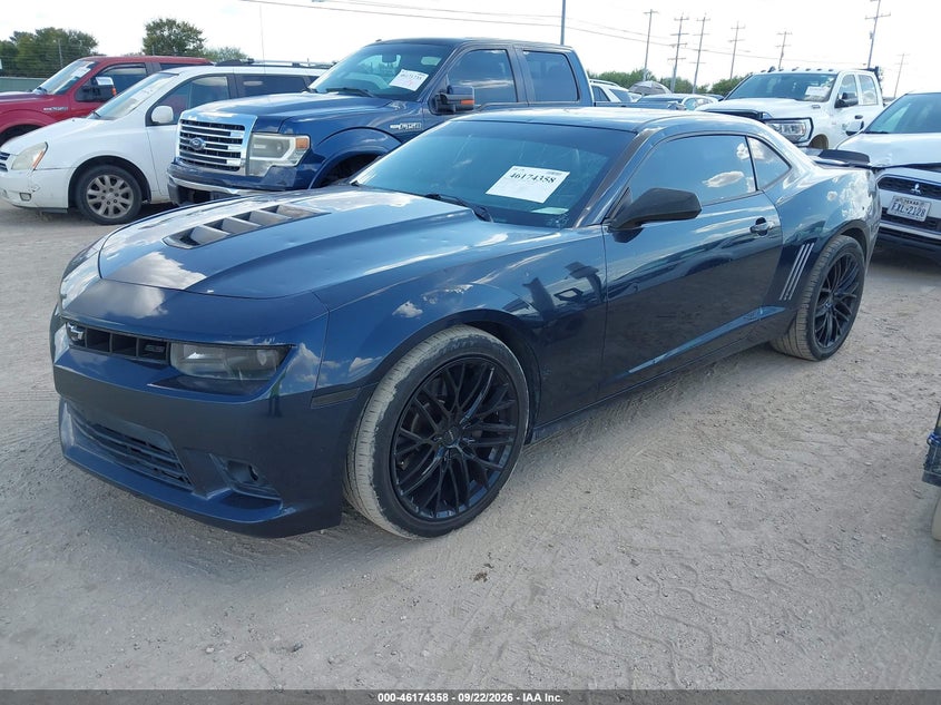 Vin: 2g1fk1ej4e9281446, lot: 46674218, chevrolet camaro 2ss 20142