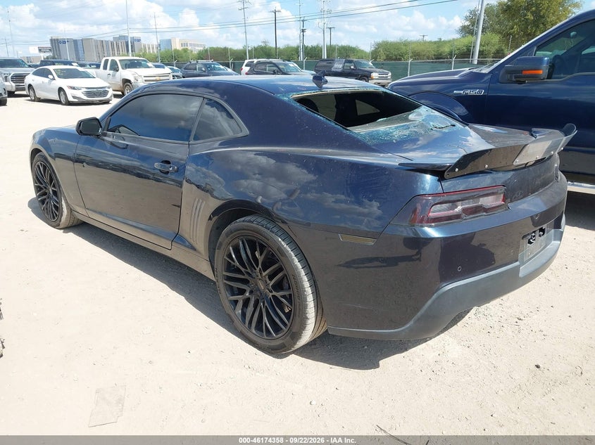 Vin: 2g1fk1ej4e9281446, lot: 46674218, chevrolet camaro 2ss 20143