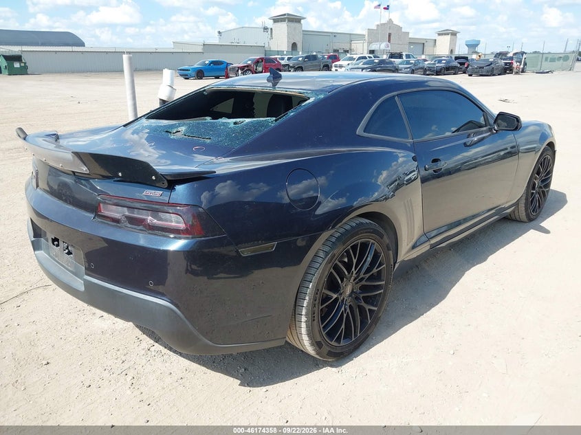 Vin: 2g1fk1ej4e9281446, lot: 46674218, chevrolet camaro 2ss 20144
