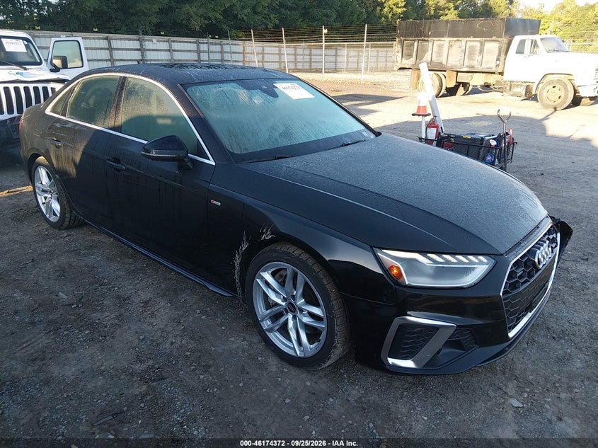 Vin: waueaaf44pn003366, lot: 46674232, audi a4 premium plus 45 tfsi s line quattro s tronic 2023 img_1